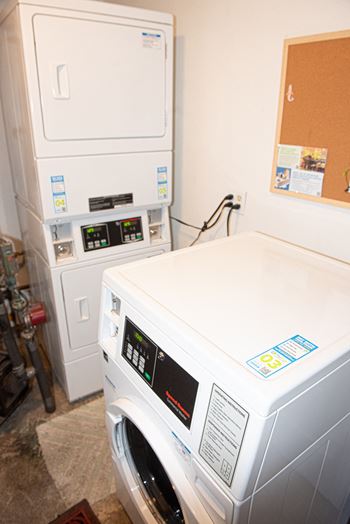 On-site laundry facilities